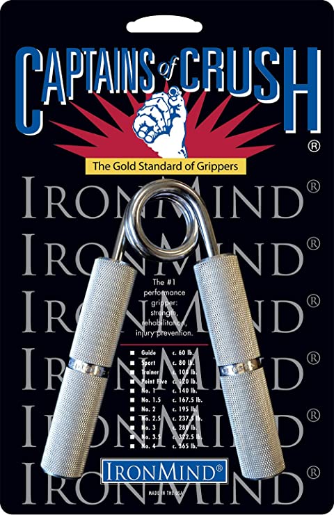 IronMind Captains of Crush Hand Gripper The Gold Standard of Grippers and The World's Leading Hand Strengthener