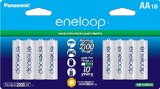 Panasonic BK-3MCCA16BA eneloop AA New 2100 Cycle Ni-MH Pre-Charged Rechargeable Batteries 16 Pack