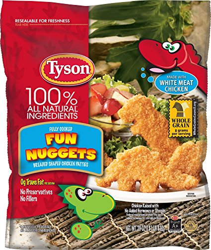 Tyson Dino Fun Nugget with Whole Grain Breading, 29 oz (frozen)