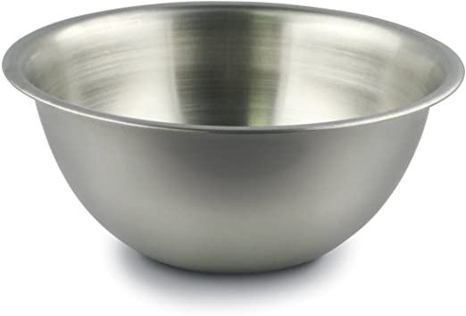 Fox Run 7325 Small Mixing Bowl, Stainless Steel, 0.5-Quart