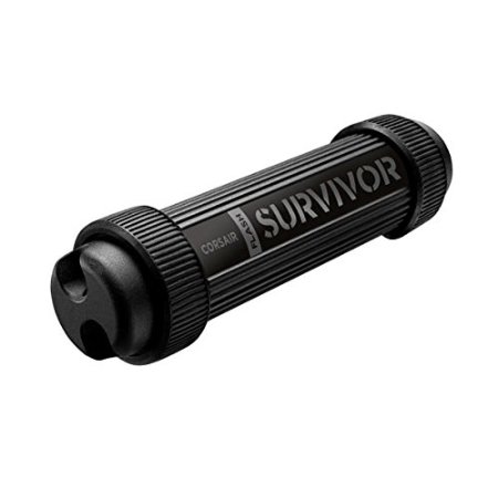 Corsair Flash Survivor Stealth 32GB USB 30 Flash Drive CMFSS3B-32GB