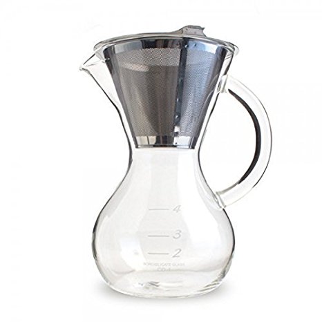 Yama Hermiston Pot with Stainless Cone Filter (20oz)
