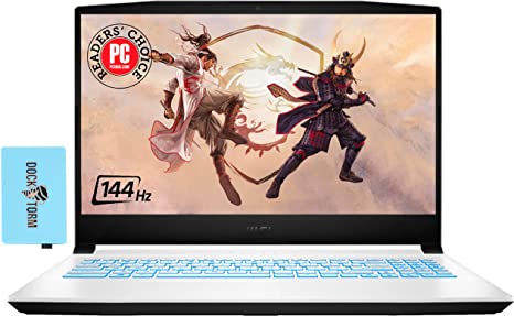 MSI Sword Gaming & Business Laptop (Intel i7-11800H 8-Core, 16GB RAM, 512GB PCIe SSD, RTX 3050 Ti, 15.6" Full HD (1920x1080), WiFi, Bluetooth, Webcam, 1xUSB 3.2, Win 10 Home) with Hub