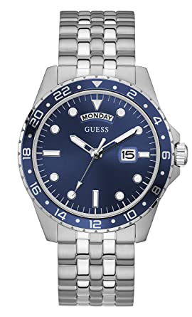 GUESS Analog Blue Dial Unisex-Adult Watch-GW0220G1