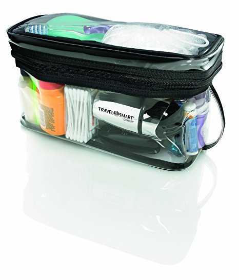 Travel Smart by Conair Transparent Sundry Kit