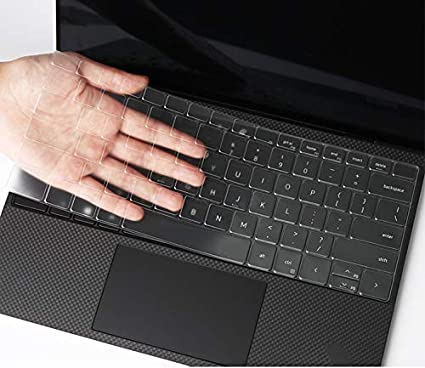 KeyCover - Ultra Thin Keyboard Cover Compatible with 13.4" Dell New XPS 13 9300 FHD InfinityEdge Touch-Screen Laptop - TPU