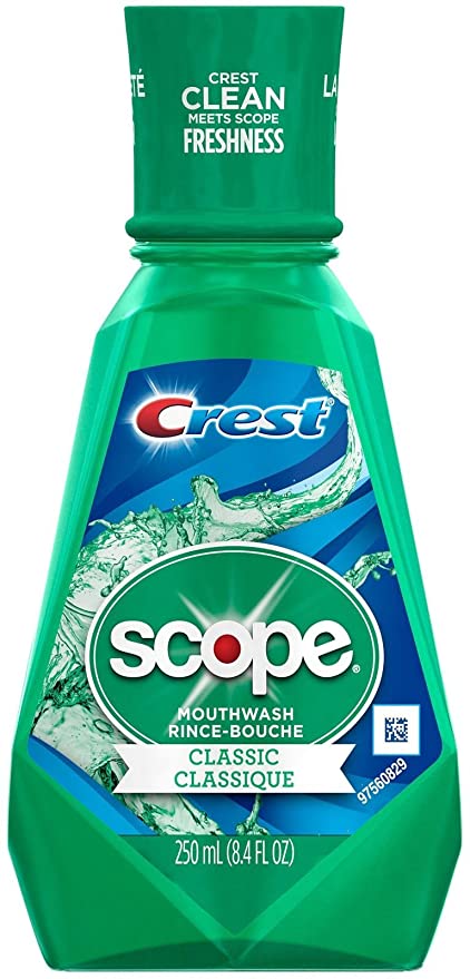 Crest 40mm Classic Mouthwash Original Formula, 250 ml