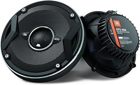 JBL GTO629 6.5/'' GTO 2-Way 360 Watts MAX Power Grand Touring Series Coaxial Car Audio Speakers Bundled with Alphasonik, GTO629 Alpha