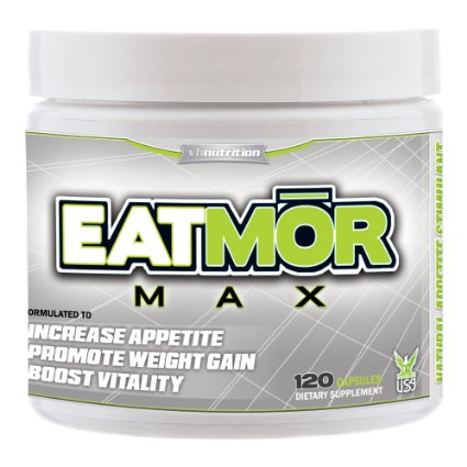EatmorMAX Appetite Stimulant | Weight Gain Pills for Men & Women | Natural Orxegenic Supplement
