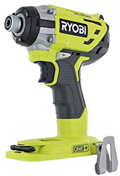 Ryobi P238 18V One  Brushless 1/4 2,000 Inch Pound, 3,100 RPM Cordless Impact Driver w/ Gripzone Overmold, Belt Clip, and Tri-Beam LED (Power Tool Only, Battery Not Included)