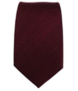 The Tie Bar Wool Solid Burgundy 3 Inch Tie