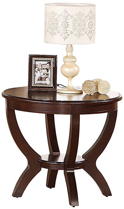 Crown Mark Brownstown Round End Table