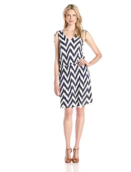 Lucky Brand Women's Printed Knit Dress