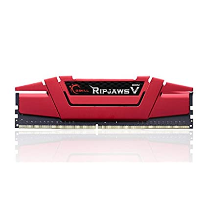 G.SKILL F4-2400C15S-16GVR Ripjaws V DDR4-2400MHz CL15-15-15-35 1.20V 16GB (1x16GB) Memory