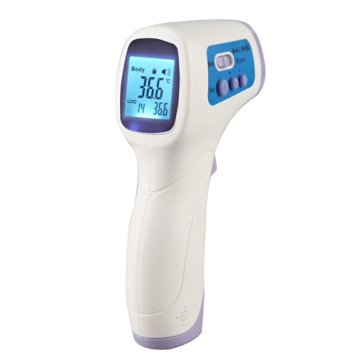 Thinp Body Temperature Thermometer Non Contact Infrared Thermometer -Body & Object Mode,Instant Read Baby Forehead Thermometer - High Temperature Alarm