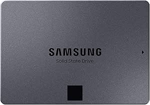 SAMSUNG 870 QVO SATA III SSD 1TB 2.5" Internal Solid State Hard Drive, Upgrade Desktop PC or Laptop Memory and Storage for IT Pros, Creators, Everyday Users, MZ-77Q1T0B