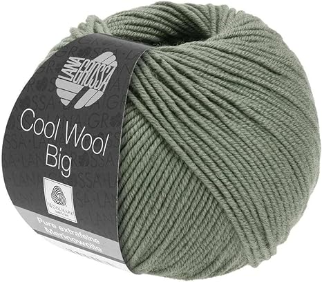 Lana Grossa Cool Wool Big, 985 Khaki Yarn