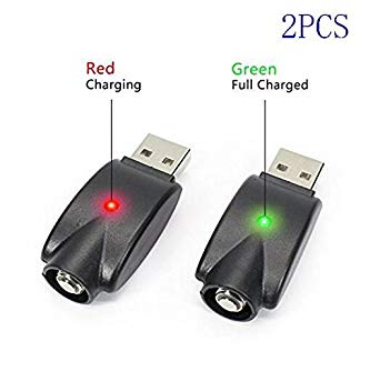 Ego Smart USB Charger for 510 Thread USB Charging with Overcharge Protection 2- Pack (wireless)