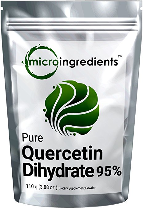 Micro Ingredients Pure Quercetin Dihydrate (Granular) Powder, 110 grams