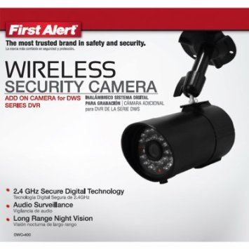 First Alert DWC-400 Digital Wireless Indoor and Outdoor Security Camera