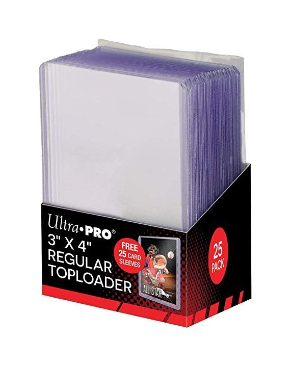 Ultra Pro 3" X 4" Regular Toploader