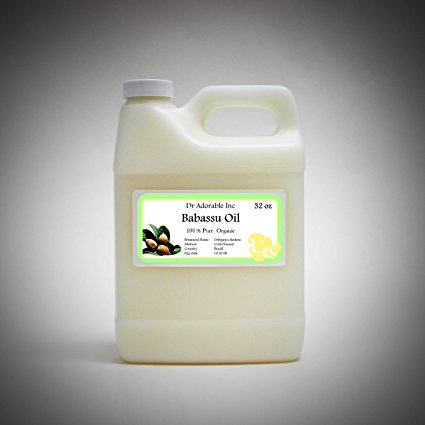 32 Oz Babassu Oil 100% Pure Organic Cold Pressed For Skin Hair Moisturizing