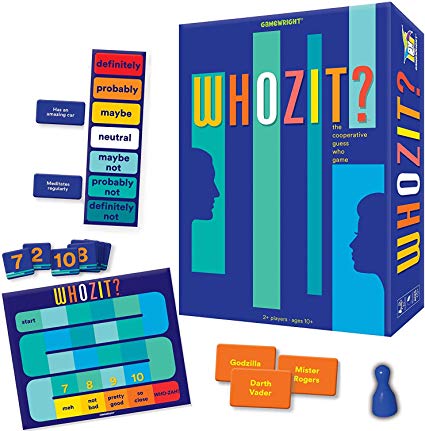 Gamewright Whozit? The Cooperative Guess Who Game