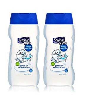 Suave Kids Kids Body Wash - Free & Gentle 12 Ounce (Pack of 2)