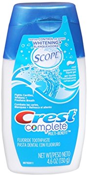 Crest Pls Scope Liq Gel Size 4.6z Crest Whitening Plus Scope Cool Peppermint Liquid Gel Toothpaste