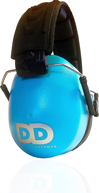 Professional Safety Ear Muffs by Decibel Defense - 37dB NRR - The HIGHEST Rated & MOST COMFORTABLE Ear Protection