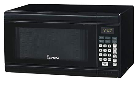 Impecca CM0991K Countertop Microwave Oven 900W Power, Black, 0.9 cu. ft.