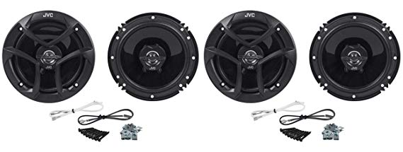 JVC (2) CS-J620 Pairs of 6.5" 2-Way Coaxial Car Speakers