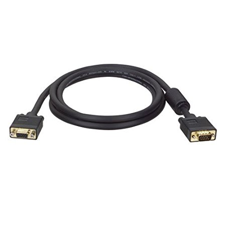 Tripp Lite VGA Coax Monitor Extension Cable High Resolution cable with RGB coax (HD15 M/F) 25-ft.(P500-025)