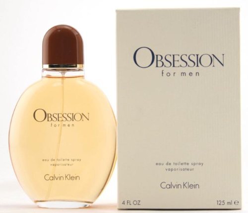 Calvin Klein Obsession eau de toilette Spray for Men, 4.0 Fluid Ounce / 125 ml