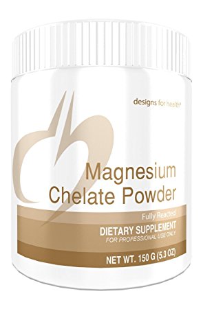 Designs for Health - Magnesium Chelate Powder, 150g.