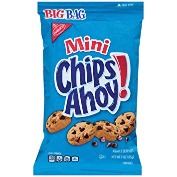 Chips Ahoy! Mini Chocolate Chip Cookies, 3 Ounce