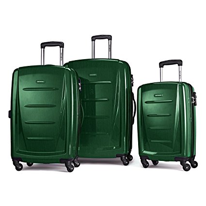 Samsonite Luggage Winfield 2 Fashion HS 3 Piece Set, Emerald Green