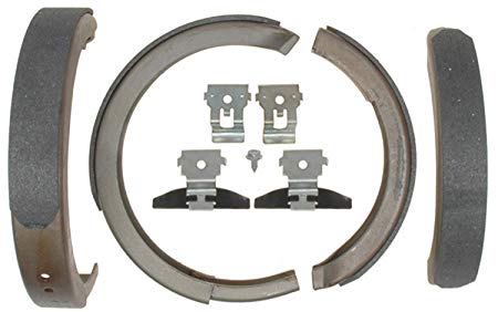 ACDelco 14781B Advantage Bonded Rear Parking Brake Shoe with Hardware