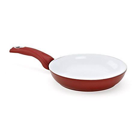 Bialetti Aeternum Red 7190 Fry Pan, 8-inch