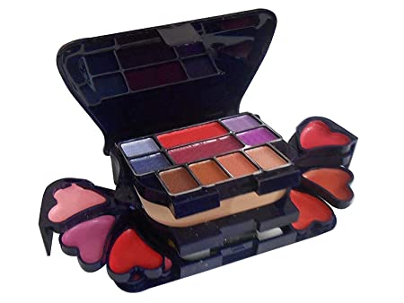 ADS Color Series Makeup Kit (8 Eyeshadow, 1 Power Cake, 8 Lip Color, 2 Blusher)