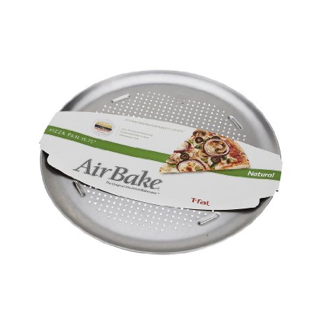 Airbake Natural Large Aluminum Pizza Pan, 15.75in