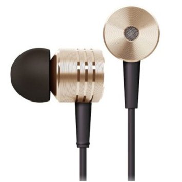 New Original Gold Xiaomi 2nd Piston Earphone Ii Headphone Headset Earbud with Remote and Mic for Smartphone - Gold