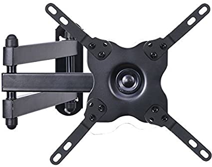 VideoSecu Full Motion Swivel Tilt TV Wall Mount Bracket with Removable Mount Adaptor for Philips 19 22 23 24 26 28 29 32 37 39 42 47 inch LCD TV ML14B BLD