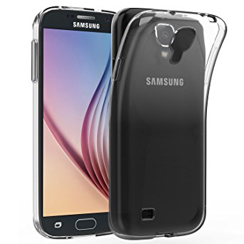 JETech Galaxy S4 Case Soft Clear Shock-Absorption Cover for Samsung Galaxy S4 - HD Clear