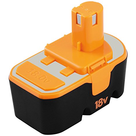 18V 3.0Ah Replace Battery for Ryobi ONE  P100 P101 ABP1801 ABP1803 Cordless Power Tools ENERMALL