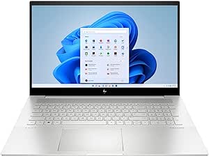 HP 2023 Envy-17T-CR0000 Laptop 17.3" FHD 1920 x 1080 LED-Backlit 12th Generation Intel Core i7-1260P 12-Core 64 DDR4 4TB SSD Wi-Fi 6 Windows 11 Pro Bluetooth 5.2 Backlit Keyboard Touch Screen