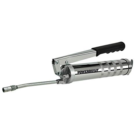 Powerbuilt Heavy Duty Lightweight Lever Action Grease Gun 10,000psi - 648940