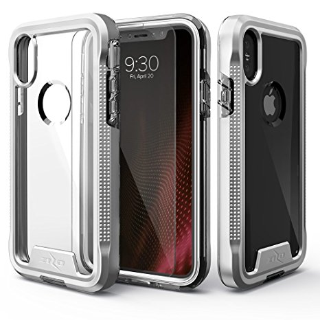 iPhone X Case - Zizo [ION Series] with FREE [iPhone X Screen Protector] Transparent Clear [Military Grade Drop Tested]