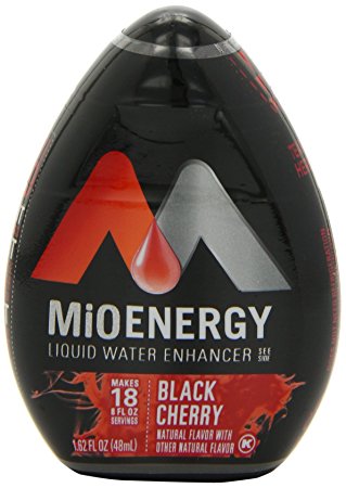 MiO Energy Liquid Water Enhancer, Black Cherry, 1.62 Ounce