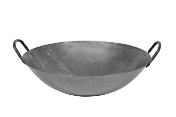 Town Food Service 16 Inch Steel Cantonese Style Wok